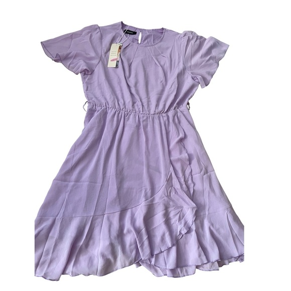 Lavender Midi Dress - Picture 3 of 10